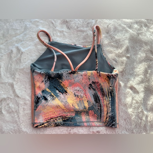 Athleta Girl X Simone Biles Long Line Sports Bra Size XS/6 - Picture 3 of 7